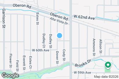 Map image of the property - 6110 Dover St