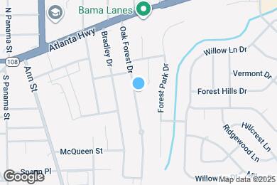 Map image of the property - 121 Oak Forest Dr