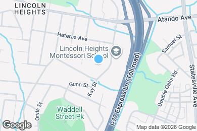 Map image of the property - 1828 Brownstone St