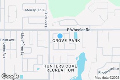 Map image of the property - 2608 Hampton Park Pl