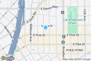 Map image of the property - 1610 Belmont Ave