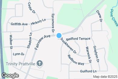 Map image of the property - 106 Brookhaven Dr