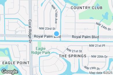 Map image of the property - 11380 Royal Palm Blvd