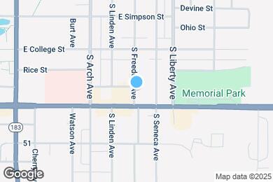 Map image of the property - 1904 S Freedom Ave