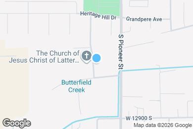 Map image of the property - 12689 S Starlite Hill Ln