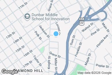 Map image of the property - 1812 Laurel St