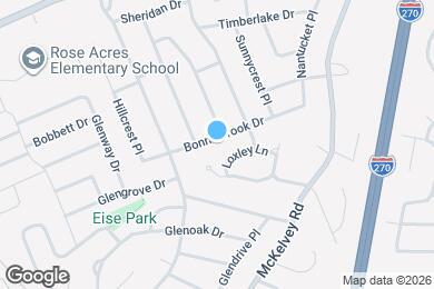 Map image of the property - 2568 Bonniebrook Dr
