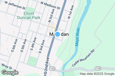 Map image of the property - 104 E Adams St
