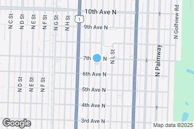 Map image of the property - 619 N K St