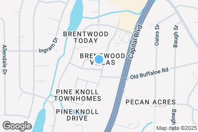 Map image of the property - 3605 Pine Knoll Dr