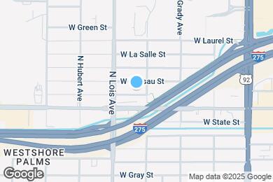 Map image of the property - 4107 W Grace St