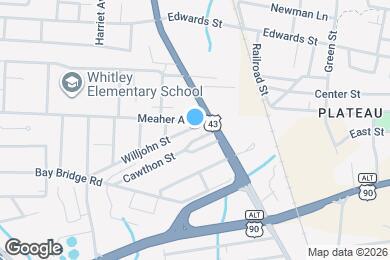 Map image of the property - 919 N Cawthon St
