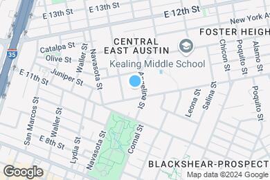 Map image of the property - East Village Apartments