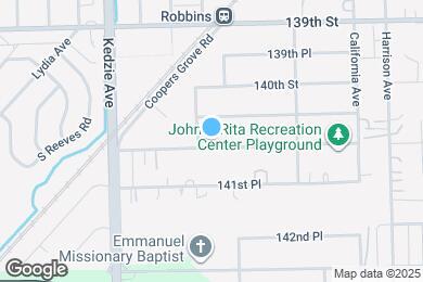 Map image of the property - 3028 W 141st St