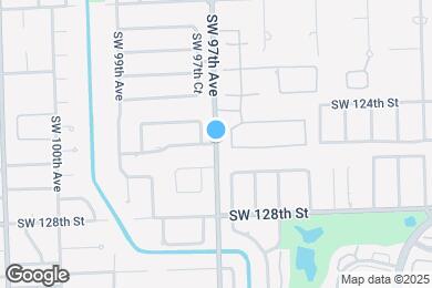 Map image of the property - 12400 SW 97th Ave