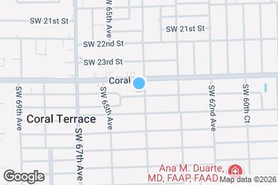 Map image of the property - 2440 SW 64th Ave