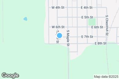 Map image of the property - 702 S Taylor St