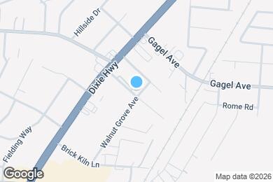 Map image of the property - 4710 Walnut Grove Ave