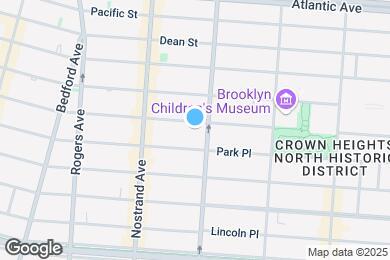 Map image of the property - 870 Prospect Pl