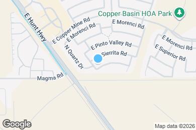 Map image of the property - 2850 E Silverbell Rd