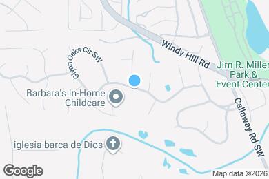 Map image of the property - 1411 Glynn Oaks Dr SW