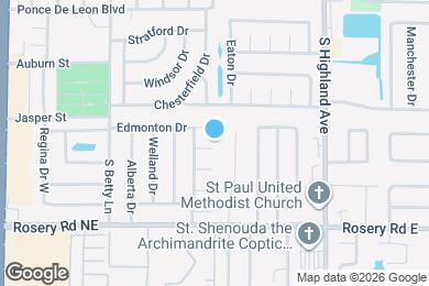 Map image of the property - 408 Ocean Ct