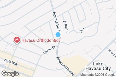 Map image of the property - 135 Acoma Blvd N