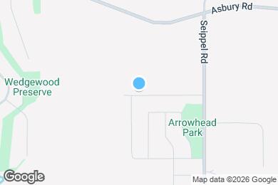 Map image of the property - 6383 Osage Dr