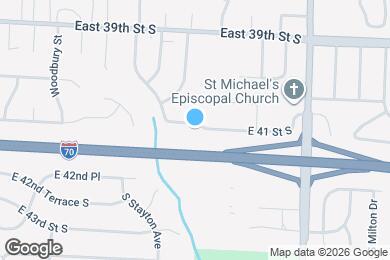 Map image of the property - 15933 E 41 St S