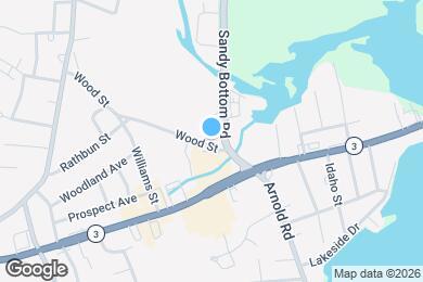 Map image of the property - 122 Wood St