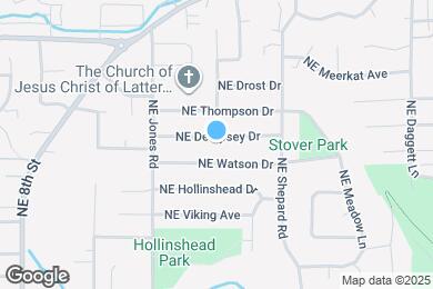 Map image of the property - 1261 NE Dempsey Dr