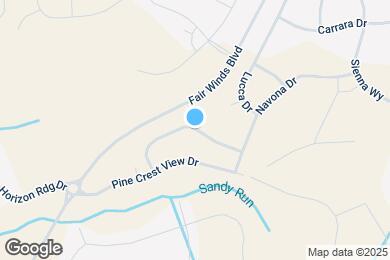 Map image of the property - 260 Parkwood Vista Way
