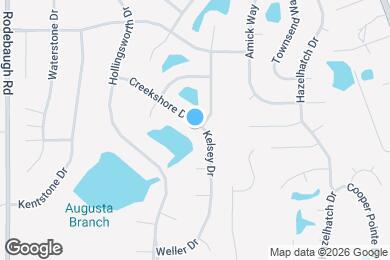 Map image of the property - 3201 Creekshore Dr