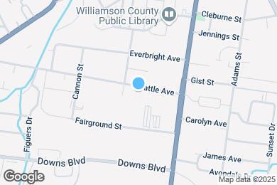 Map image of the property - 115 Battle Ave