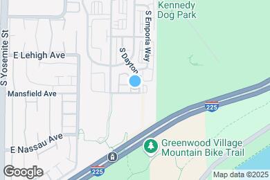 Map image of the property - 3875 S Dayton St