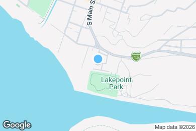 Map image of the property - 150 E Lakeshore Dr
