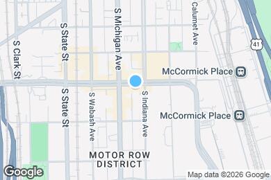 Map image of the property - 133 E Cermak Rd