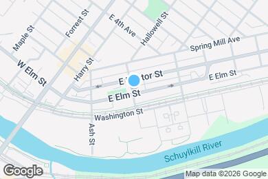 Map image of the property - 300 E Elm St