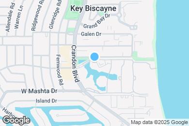 Map image of the property - 705 Crandon Blvd