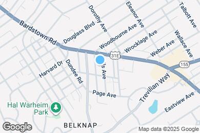 Map image of the property - 1911 Sils Ave