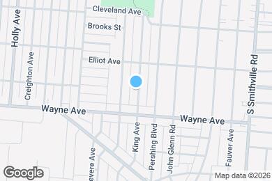 Map image of the property - 1845 King Ave