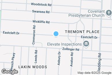 Map image of the property - 2349 Eastcleft Dr