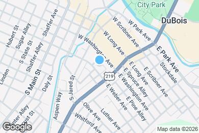 Map image of the property - 16 1/2 W Weber Ave