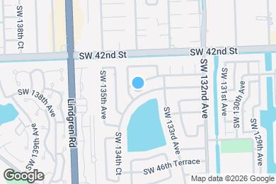 Map image of the property - 13377 SW 43rd Ln