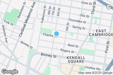 Map image of the property - 240 Charles St