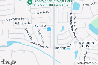 Map image of the property - 734 Sandy Creek Dr