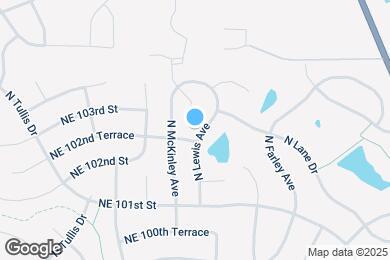 Map image of the property - 10216 N Lewis Ave