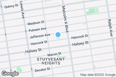 Map image of the property - 607 Hancock St