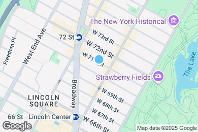 Map image of the property - 120 W 71st St