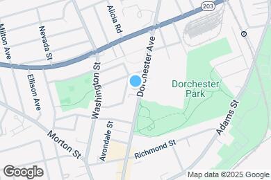 Map image of the property - 2149 Dorchester Ave